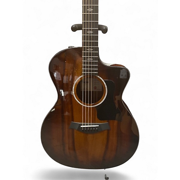 Used Taylor 224CEKDLX Koa Acoustic Electric Guitar
