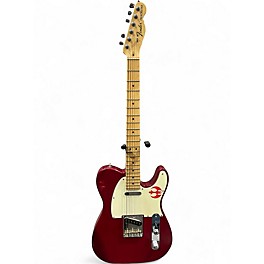 Used 2021 Fender HIGHWAY 1 TELECASTER Satin Red Solid Body Electric Guitar