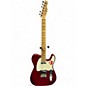 Used 2021 Fender HIGHWAY 1 TELECASTER Satin Red Solid Body Electric Guitar thumbnail