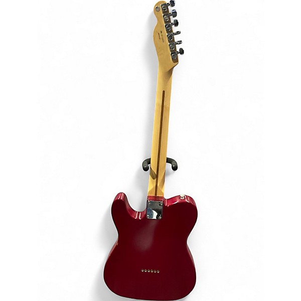 Used 2021 Fender HIGHWAY 1 TELECASTER Satin Red Solid Body Electric Guitar