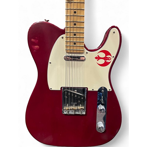 Used 2021 Fender HIGHWAY 1 TELECASTER Satin Red Solid Body Electric Guitar