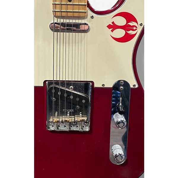 Used 2021 Fender HIGHWAY 1 TELECASTER Satin Red Solid Body Electric Guitar