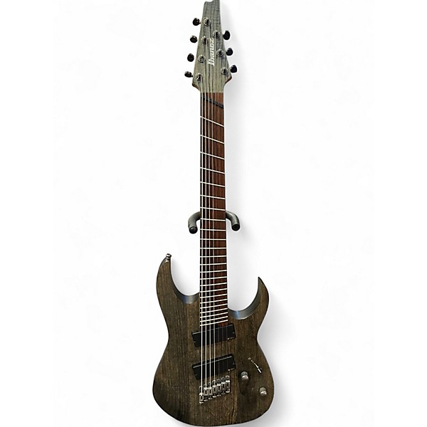 Used Ibanez RGIF7 Trans Charcoal Solid Body Electric Guitar