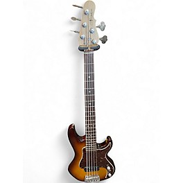 Used G&L MJ5 Vintage Sunburst Electric Bass Guitar
