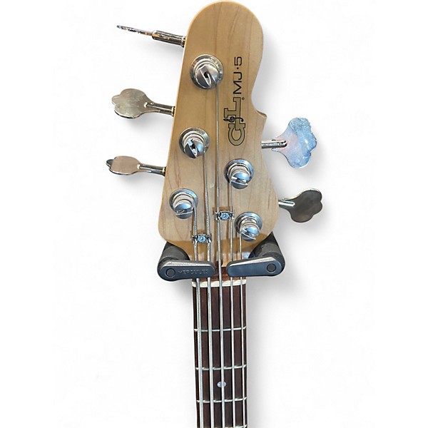 Used G&L MJ5 Vintage Sunburst Electric Bass Guitar