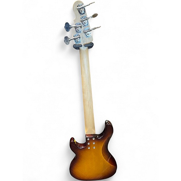 Used G&L MJ5 Vintage Sunburst Electric Bass Guitar