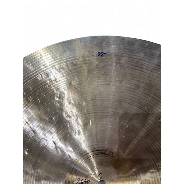 Used Bosphorus Cymbals 22in H20R Hammer Ride Cymbal