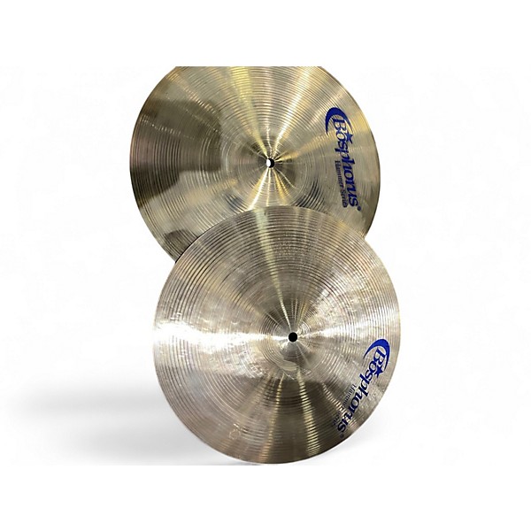 Used Bosphorus Cymbals 14in Hammer Series Hihat Pair Cymbal