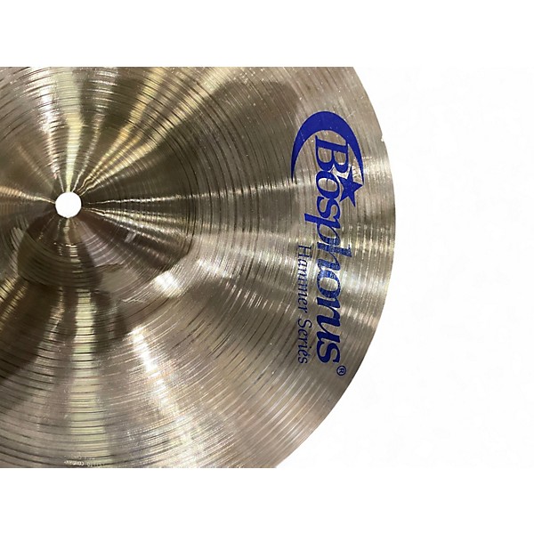 Used Bosphorus Cymbals 14in Hammer Series Hihat Pair Cymbal