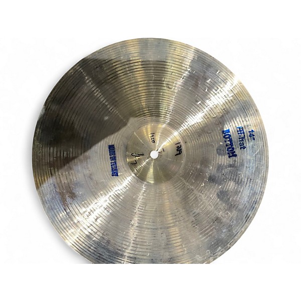 Used Bosphorus Cymbals 14in Hammer Series Hihat Pair Cymbal