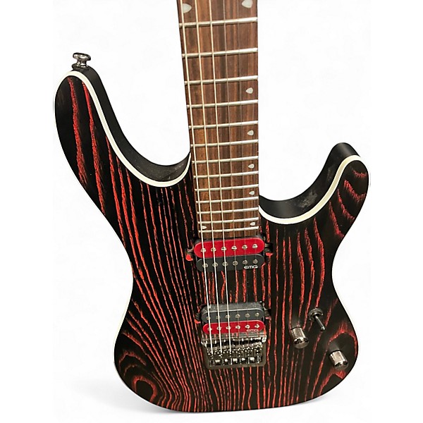 Used Cort kx300 etched red Solid Body Electric Guitar