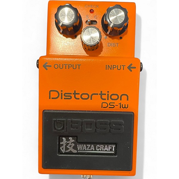 Used BOSS DS-1W Waza Craft Distortion Effect Pedal