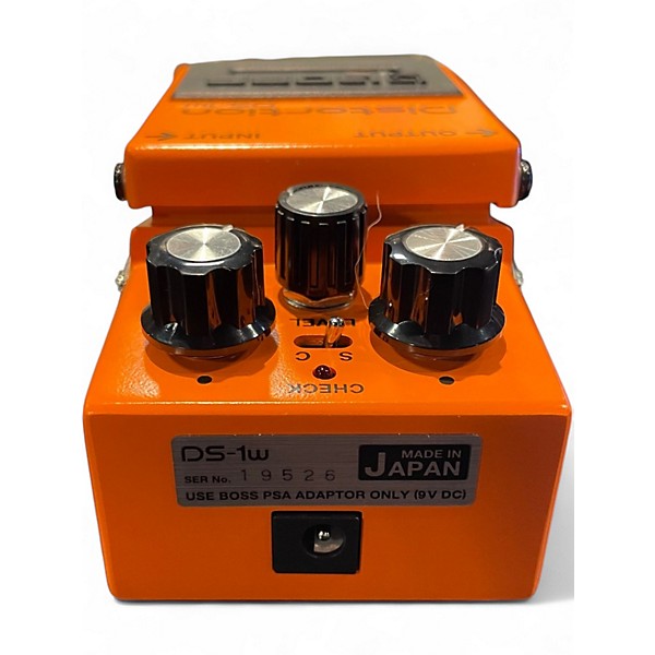 Used BOSS DS-1W Waza Craft Distortion Effect Pedal