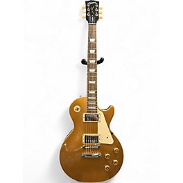 Used 2023 Gibson Les Paul Standard 1950S Neck Gold Top Solid Body Electric Guitar