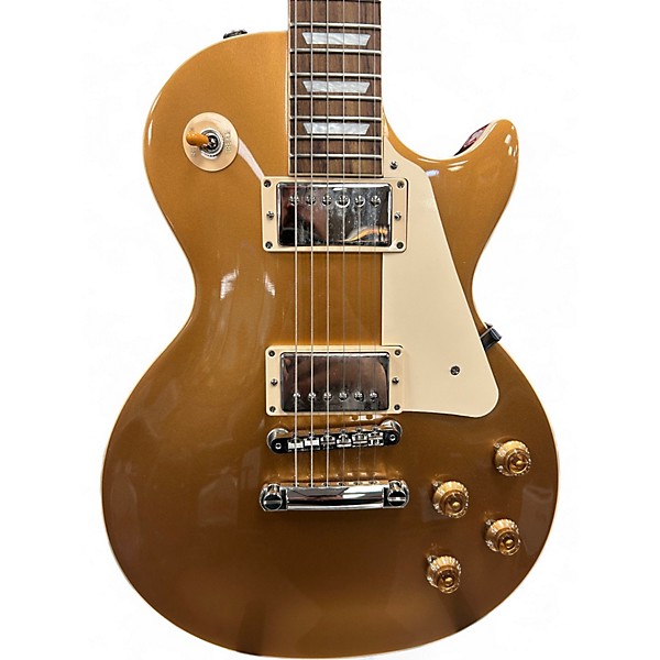Used 2023 Gibson Les Paul Standard 1950S Neck Gold Top Solid Body Electric Guitar