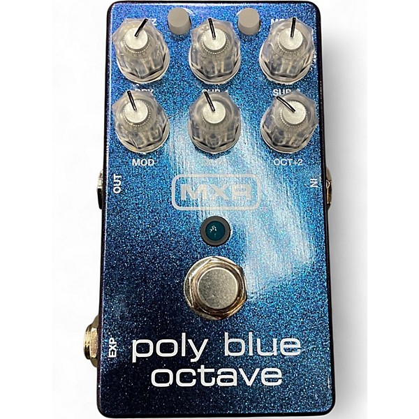 Used MXR Poly Blue Octave Effect Pedal | Guitar Center