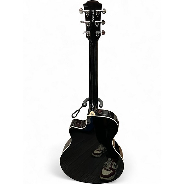 Used Yamaha APX600 Black Acoustic Electric Guitar Black