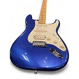 Used 2014 Fender American Standard Stratocaster HSS MYSTIC BLUE Solid Body Electric Guitar