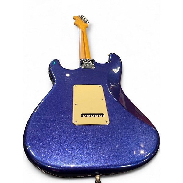 Used 2014 Fender American Standard Stratocaster HSS MYSTIC BLUE Solid Body Electric Guitar