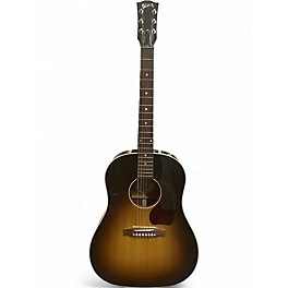 Used Gibson J45 Standard 3 Tone Sunburst Acoustic Electric Guitar