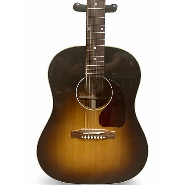 Used Gibson J45 Standard 3 Tone Sunburst Acoustic Electric Guitar