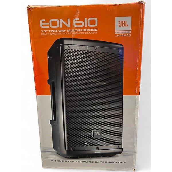 Jbl Guitar Center Powered Speakers Sound Reinforcement Yamaha Msr100  Powered Speaker Used JBL EON610