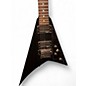 Used 1990s Jackson professional rhoads std V  Black Solid Body Electric Guitar