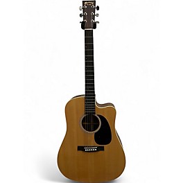 Used Martin Custom DCPA4R Natural Acoustic Electric Guitar