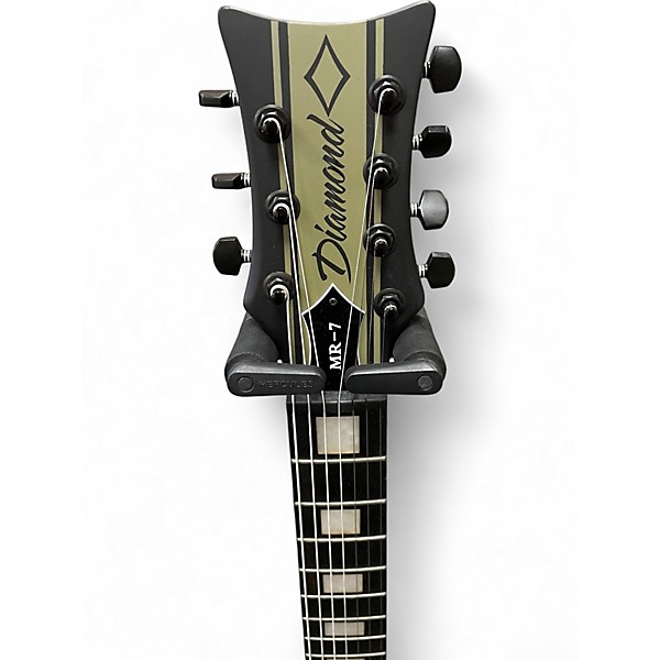 Used Diamond Renegade MR-7 Black Onyx Solid Body Electric Guitar