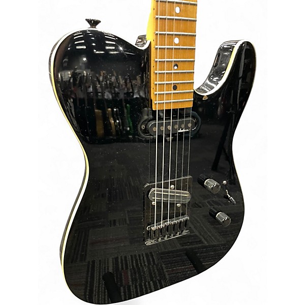 Used Charvell model 7 Black Solid Body Electric Guitar