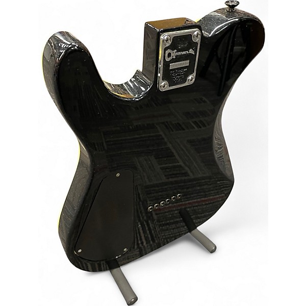 Used Charvell model 7 Black Solid Body Electric Guitar