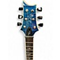 Used PRS ZACH MEYER SE Blue Solid Body Electric Guitar