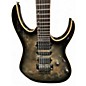 Used Ibanez RG1070PBZ Dark Burl Solid Body Electric Guitar