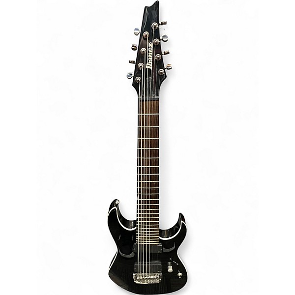 Used Ibanez RGIR28FE Iron Label 8 String GLOSS BLACK Solid Body Electric Guitar
