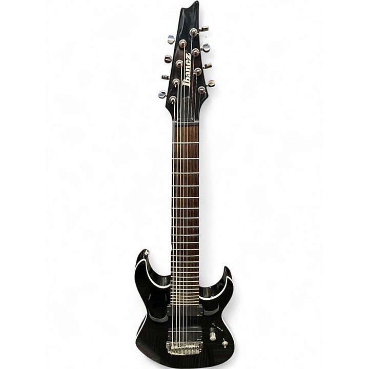 Used Ibanez RGIR28FE Iron Label 8 String GLOSS BLACK Solid