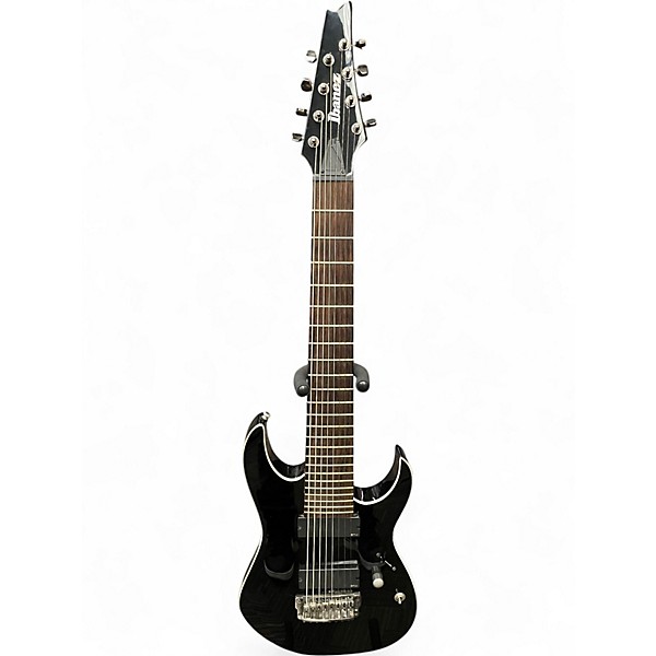 Used Ibanez RGIR28FE Iron Label 8 String GLOSS BLACK Solid Body Electric Guitar