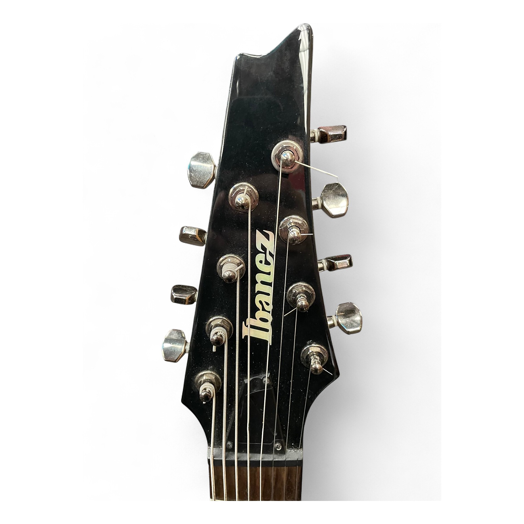 ギター Ibanez RGIR28FE BLACK w/HIP SHOT IBBY HM Ibanez RGIR28FE Iron Label, 8-string - Black | Sweetwater