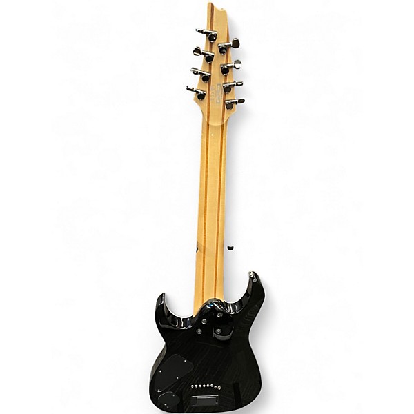 Used Ibanez RGIR28FE Iron Label 8 String GLOSS BLACK Solid Body Electric Guitar