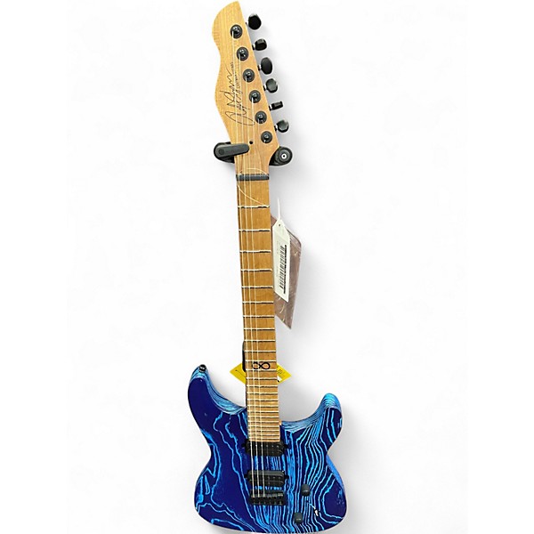 Used Chapman ML1 Pro Modern Deep Satin Blue Solid Body Electric Guitar