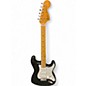 Vintage 1970s Fender MODIFIED Stratocaster Black Solid Body Electric Guitar thumbnail