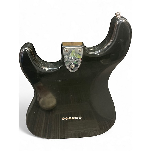 Vintage 1970s Fender MODIFIED Stratocaster Black Solid Body Electric Guitar