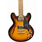 Used Epiphone ES339 2 Tone Sunburst Hollow Body Electric Guitar
