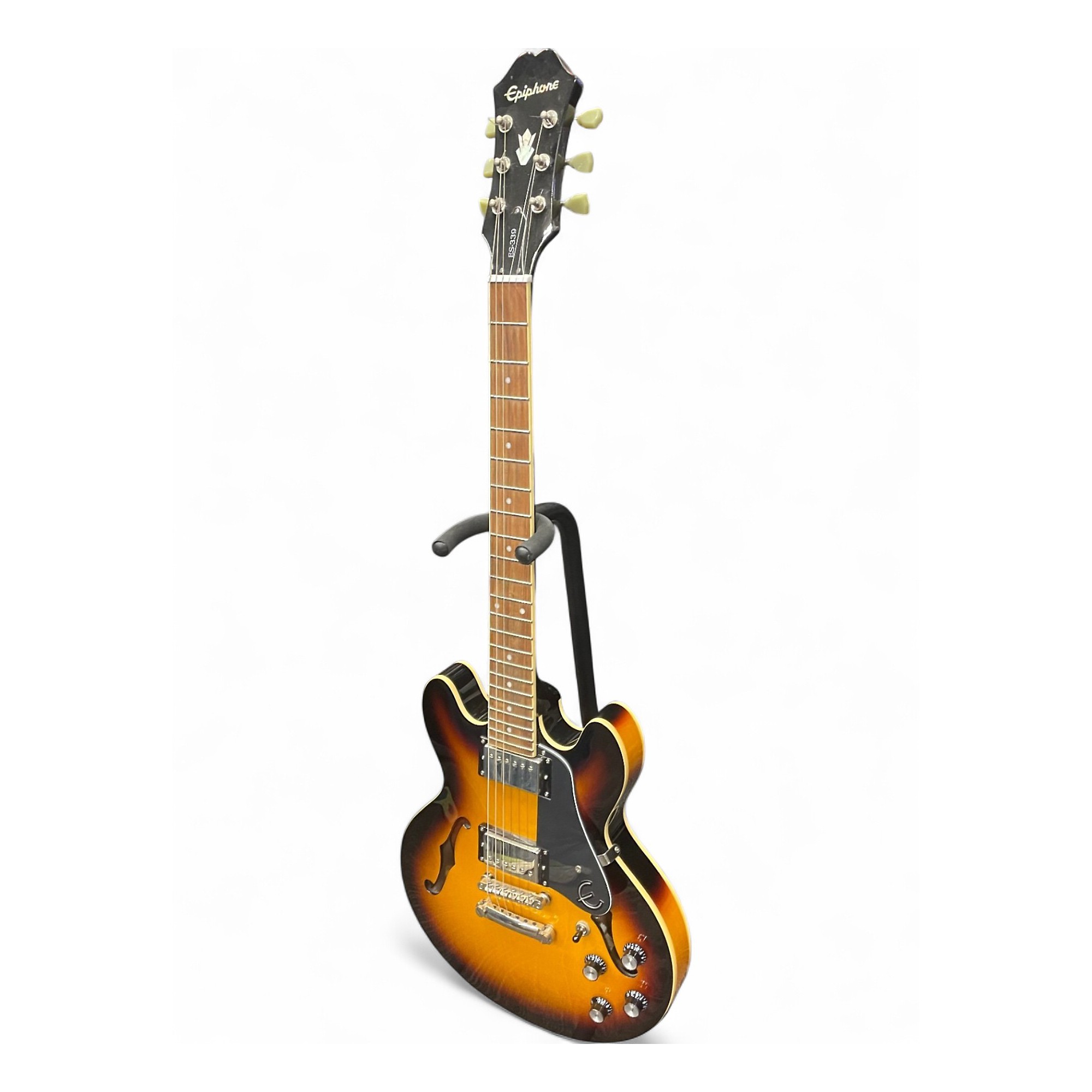 Used Epiphone ES339 2 Tone Sunburst Hollow Body Electric