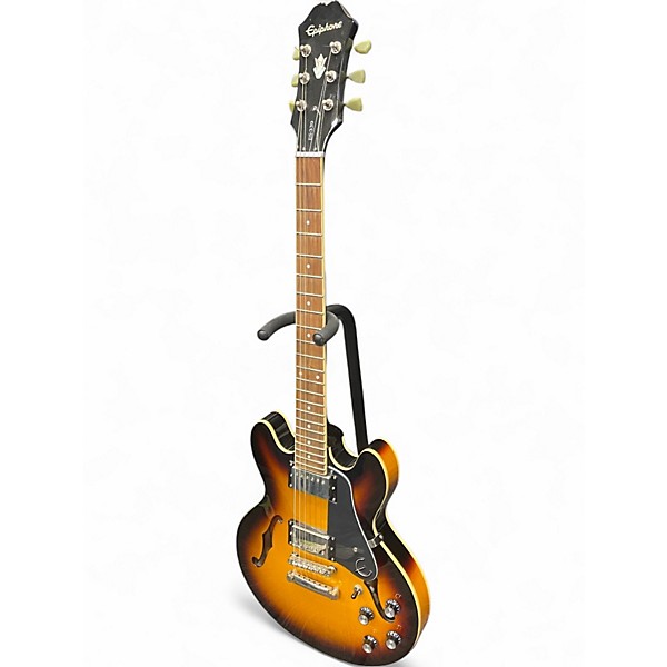 Used Epiphone ES339 2 Tone Sunburst Hollow Body Electric