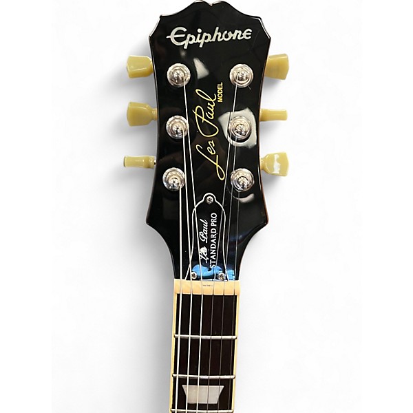ギター Epiphone Les Paul standard pro Epiphone Les Paul Standard PlusTop Pro Electric Guitar Ocean