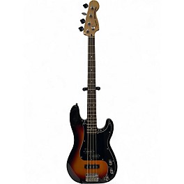 Used Squier Affinity PJ 3 Color Sunburst Electric Bass Guitar