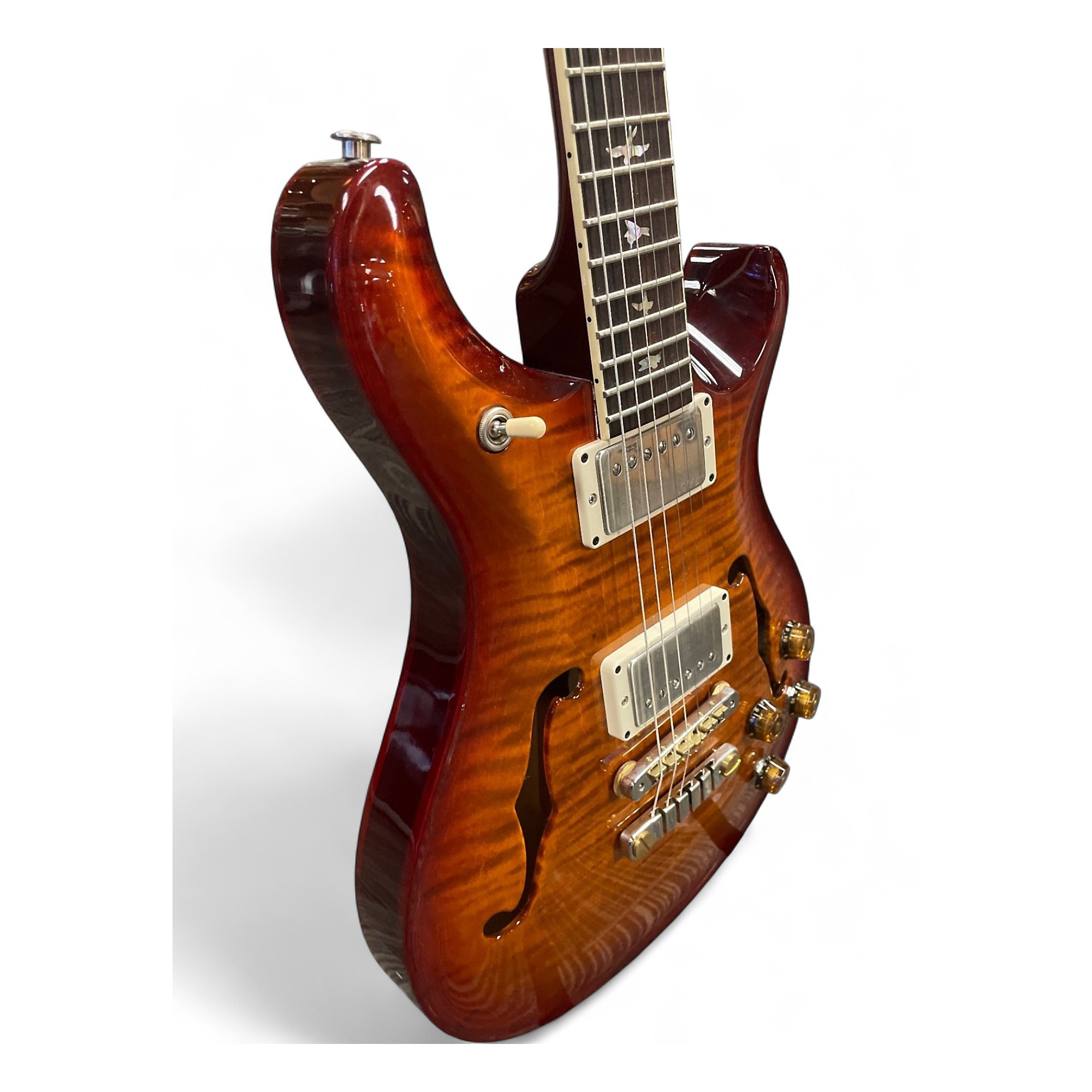 邦楽 Electrocutica [Hysteresis] Used 2024 PRS McCarty 594 Hollowbody II Dark Cherry Burst