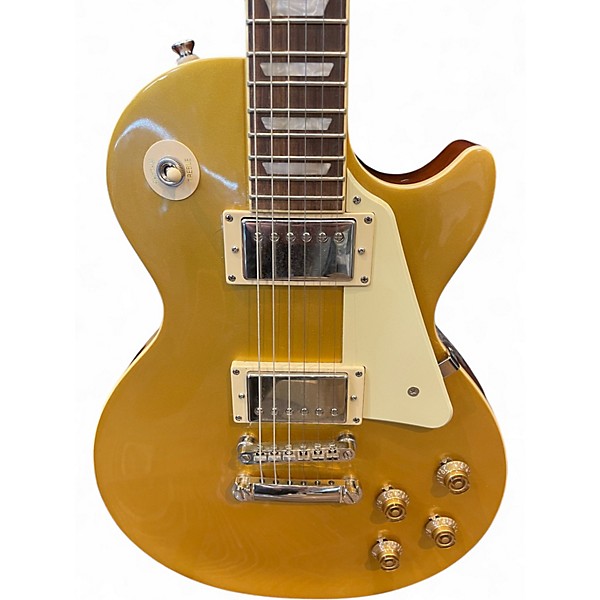 【送料込】Epiphone Les Paul standard GOLD TOP Epiphone Les Paul Standard - Metallic Goldtop | Sweetwater