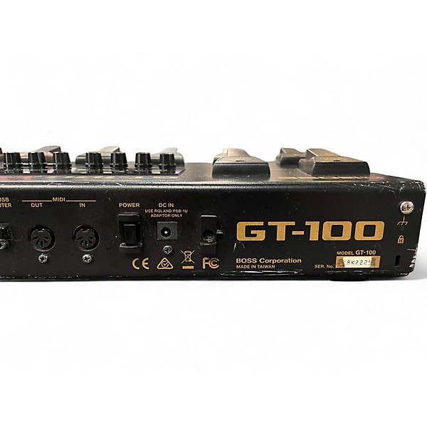 Used BOSS GT100 Effect Processor | Guitar Center