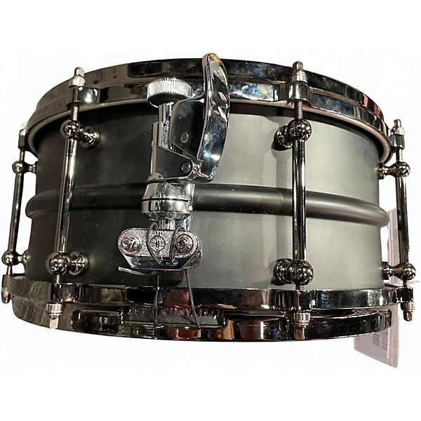 Used 2024 Dunnett 6.5X14 Carbon Steel Snare Black Drum